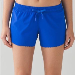 Lululemon Hit It Shorts- Cerulean Blue